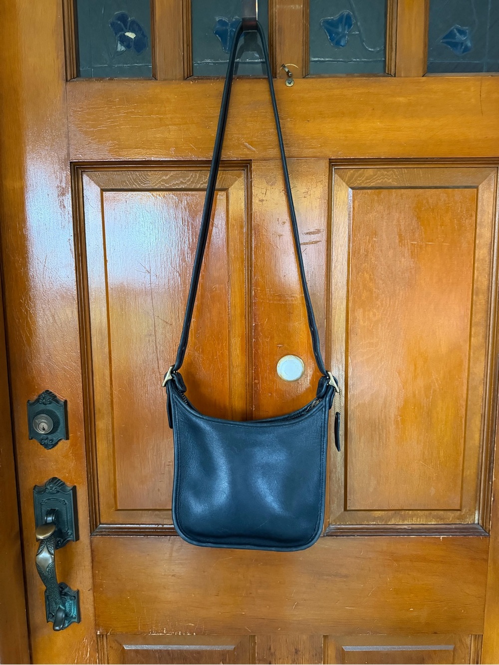 EUC! Vintage Coach Black Janice’s Legacy Bag